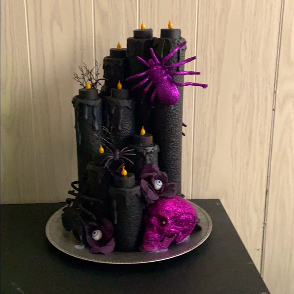 Spooky centerpieces